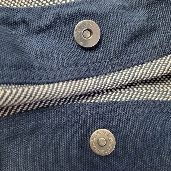 Thirty One | Retro Metro Large Canvas Tote Bag Purse - Picture 9 of 14